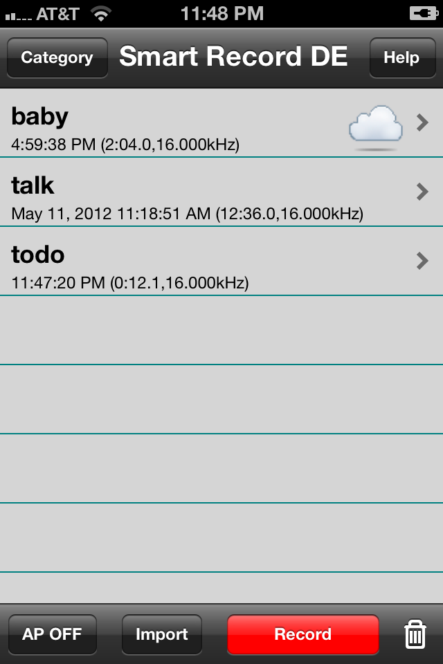 iPhone Screenshot 1